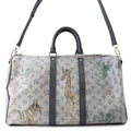 Louis Vuitton Boston Bag Monogram Savannah Keepall Bandouliere 45 2-Way