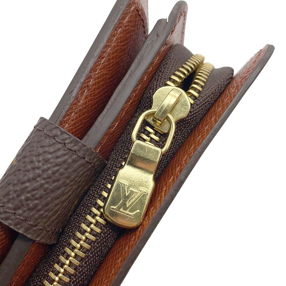 Louis Vuitton Bifold Wallet Monogram Compact Zip Vintage — view 8