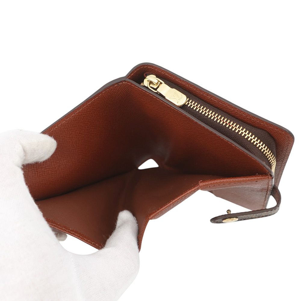 Louis Vuitton Bifold Wallet Monogram Compact Zip Vintage — view 5