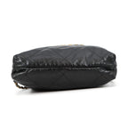 Chanel Backpack 22 Small Shiny Calfskin Black — view 3