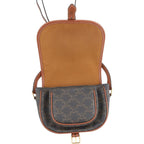 Celine Shoulder Bag Triomphe Folco Leather — view 5