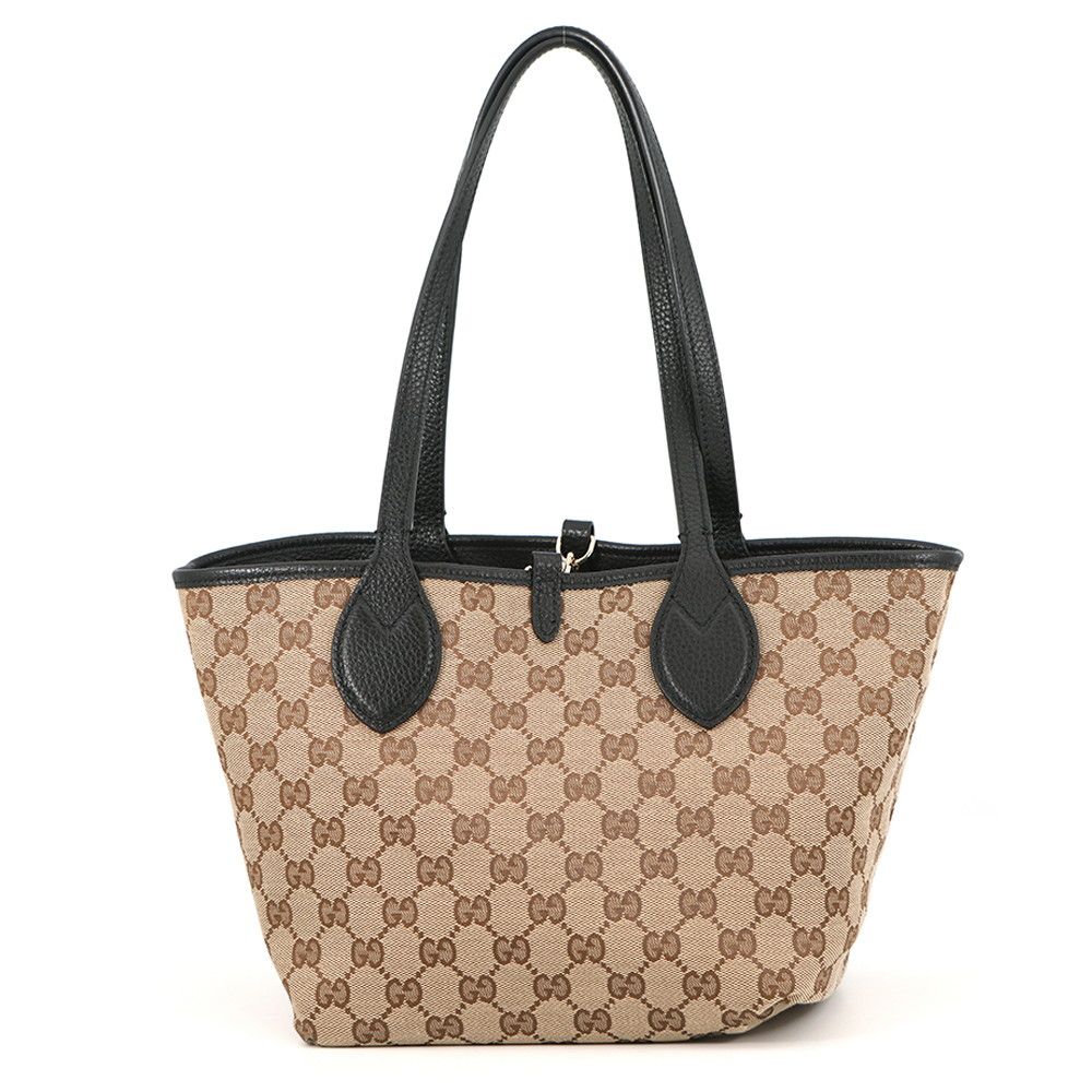Gucci Tote GG Canvas Totissima Reversible Black — view 6