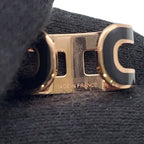 Hermes Pop Black Pink Gold Earring — view 6