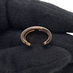 Hermes Pop Black Pink Gold Earring — view 5