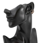 Hermes Pop Black Pink Gold Earring — view 4