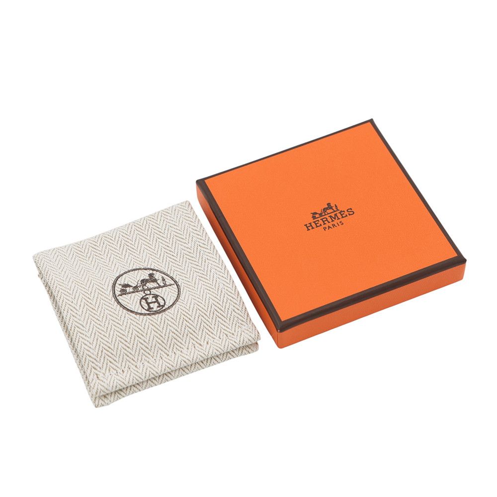 Hermes Pop Black Pink Gold Earring — view 7