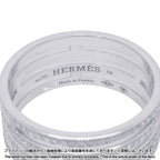 Hermes Ring Arianne GM Wedding Diamond Total 18k White Gold — view 8