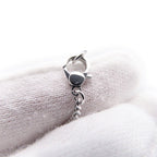 Hermes Necklace Etriviere Pendant Diamond Total 18k White Gold 42 — view 9