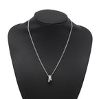 Hermes Necklace Etriviere Pendant Diamond Total 18k White Gold 42 — view 4