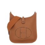 Hermes Shoulder Bag Evelyne 3 23 Gold Silver Taurillon Clemence