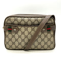 Gucci GG Supreme Sherry Shoulder Bag Leather Vintage
