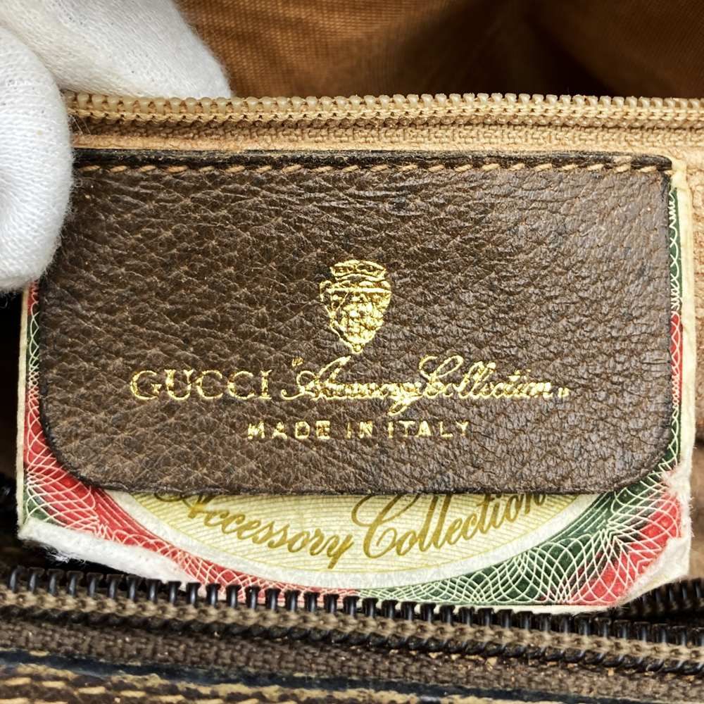 Gucci GG Supreme Sherry Shoulder Bag Leather Vintage — view 9