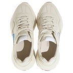 Gucci Doraemon Character Logo Leather Mid Cut Sneakers Beige — view 4