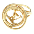 Louis Vuitton Bijou Fleur e Scarf Ring Gold
