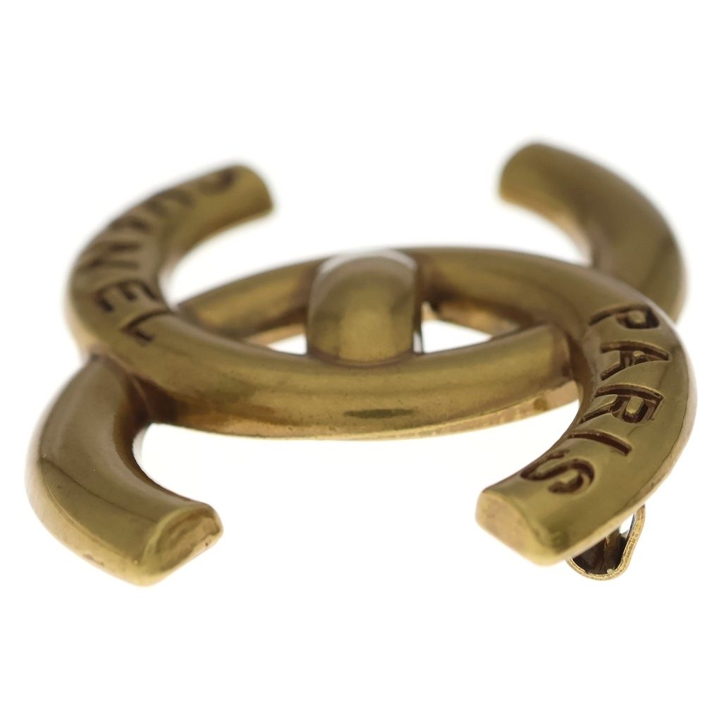Chanel CC Logo Brooch Gold 21k — view 4