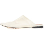 Bottega Veneta Leather Mules White 381
