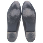 Chanel Chain Loafers Black 37c with CC Logo Charm — view 5