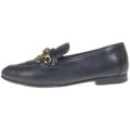 Chanel Chain Loafers Black 37c with CC Logo Charm