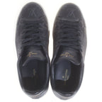 Louis Vuitton Luxembourg Line Monogram Eclipse Lace Up Sneakers Black — view 4