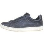 Louis Vuitton Luxembourg Line Monogram Eclipse Lace Up Sneakers Black