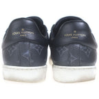 Louis Vuitton Luxembourg Line Monogram Eclipse Lace Up Sneakers Black — view 3
