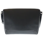 Louis Vuitton Taiga Roman PM Shoulder Bag Black Leather Gold