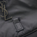 Saint Laurent Paris Cassandra Shoulder Bag Black Nylon — view 6