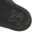 Louis Vuitton Pioneer Line Sandals 7 Black Leather — view 6