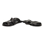 Louis Vuitton Pioneer Line Sandals 7 Black Leather — view 2
