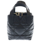 Dior Toujour Vertical Tote Nano Cannage 2-Way Black — view 2