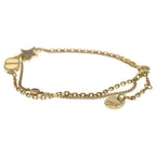Dior CD Logo Rhinestone Bracelet Star Gold — view 4