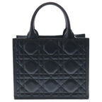 Dior Book Tote S Cannage Leather 2-Way Gold Black — view 2