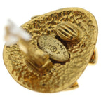 Chanel Vintage CC Logo Earrings Gold — view 5
