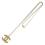 Chanel CC Logo Pendant Chain Gold — view 2