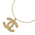 Chanel CC Logo Pendant Chain Gold
