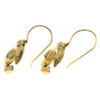 Chanel CC Logo Earrings Gold — view 3