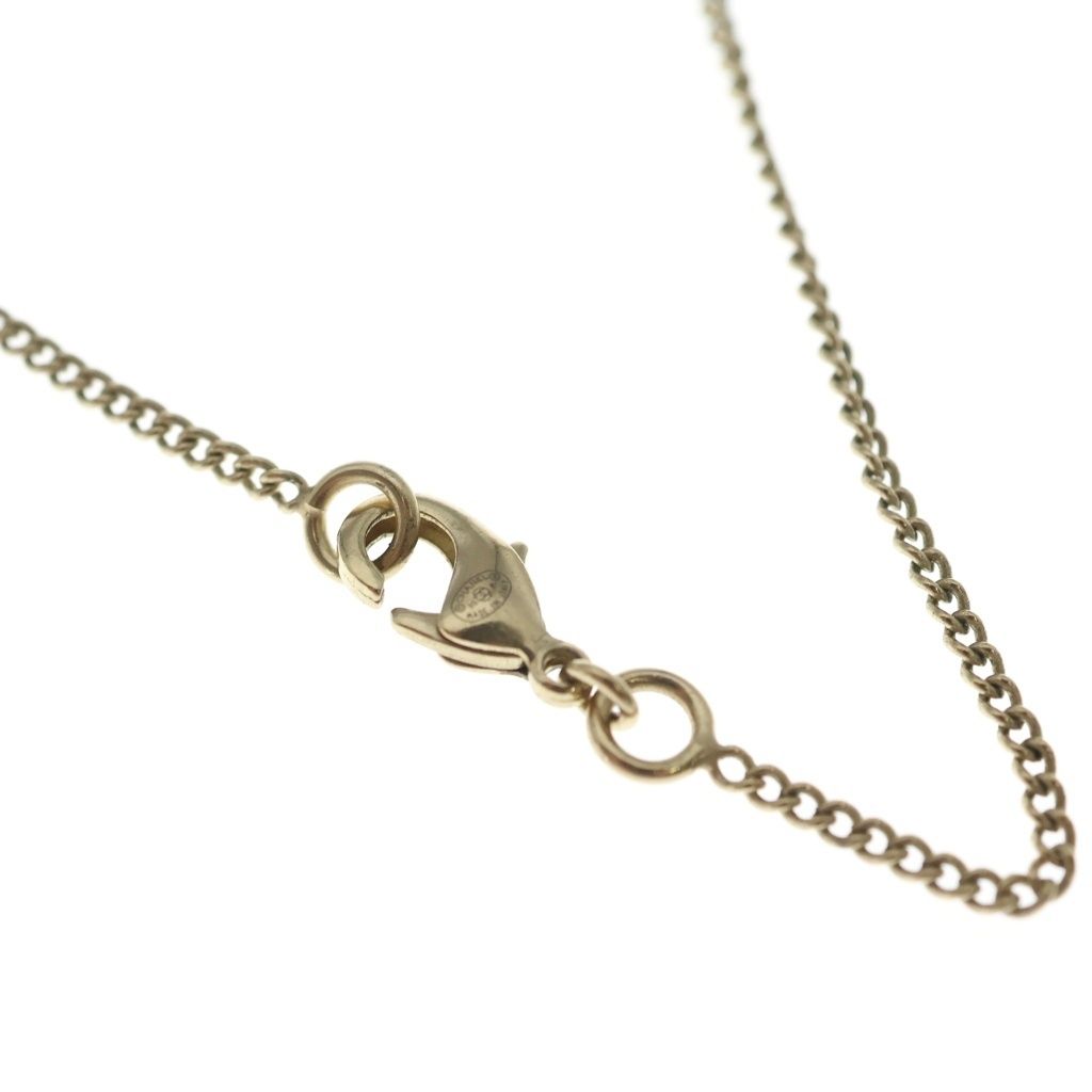 Chanel Camellia Pendant Chain Gold Beige — view 4