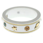 Gucci Gemstone Icon Ring White Ceramic — view 4