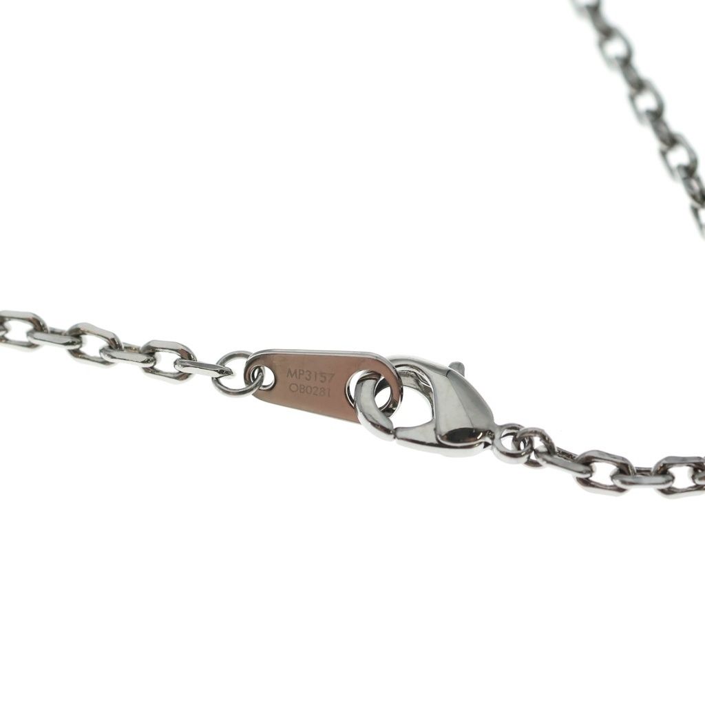 Louis Vuitton LV Plain Pendant Silver — view 4