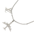 Louis Vuitton LV Plain Pendant Silver