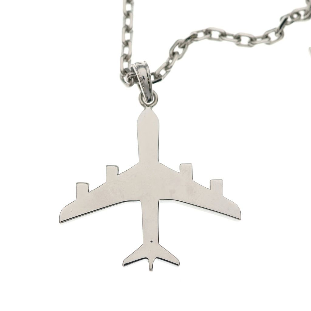Louis Vuitton LV Plain Pendant Silver — view 5