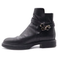 Hermes Veo Jodhpur Leather Short Boots Black