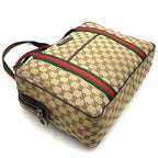 Gucci GG Canvas Sherry Tote Shoulder Bag Brown — view 3
