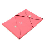 Hermes Calvi Card Case Color Roseuete Business Holder — view 4
