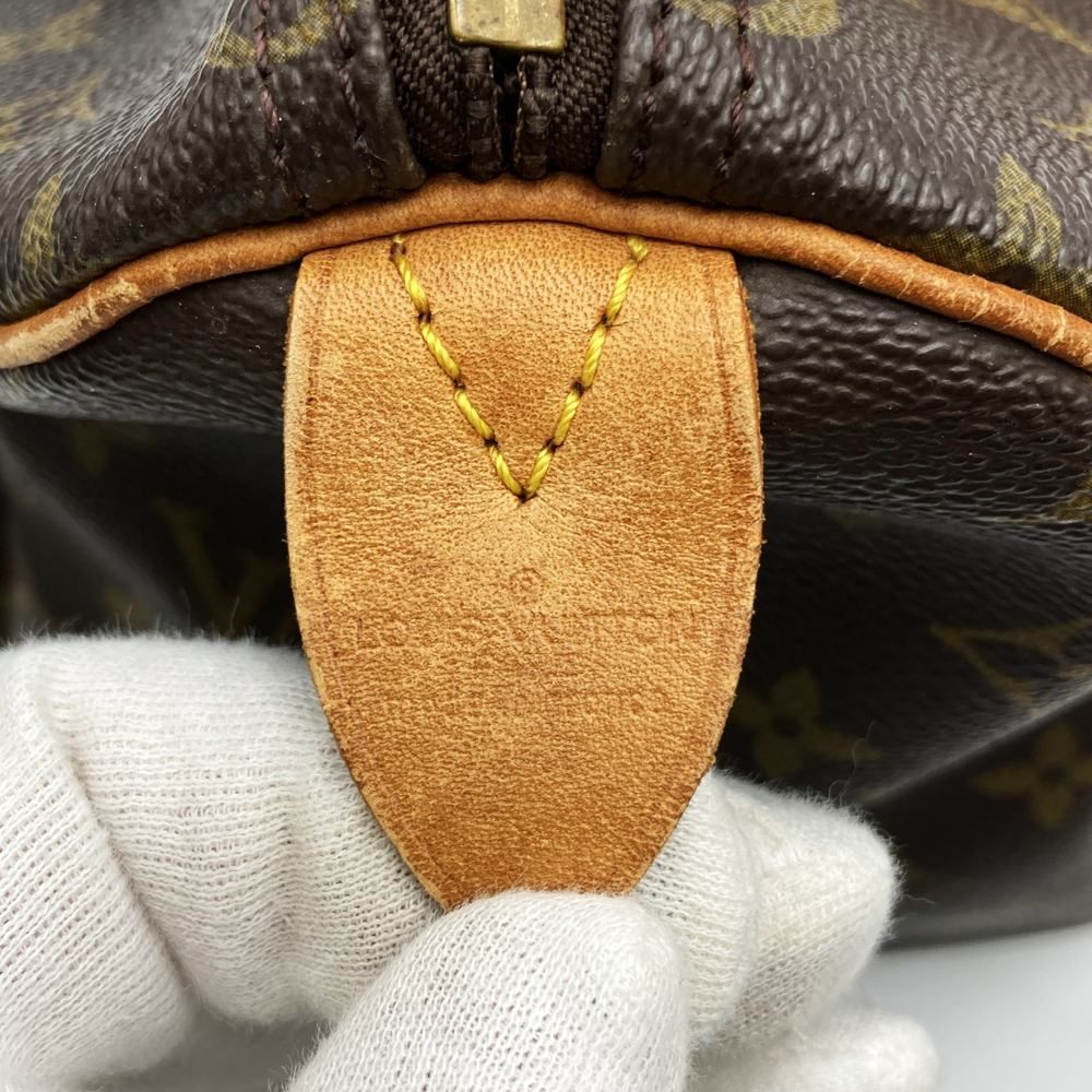 Louis Vuitton Speedy 40 Boston Bag Hand Monogram Brown Vintage — view 8