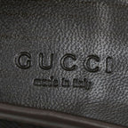 Gucci GG Canvas Loafers Slip on Moccasins Brown — view 8