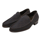 Gucci GG Canvas Loafers Slip on Moccasins Brown