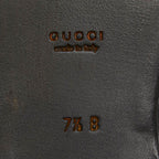 Gucci GG Canvas Loafers Slip on Moccasins Brown — view 9