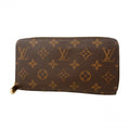 Louis Vuitton Wallet Monogram Zippy Brown