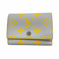 Louis Vuitton Trifold Wallet Monogram Glow Victor Blue Yellow